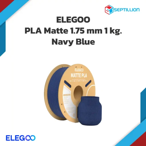 Elegoo PLA Mate filament 1kg Navy Blue