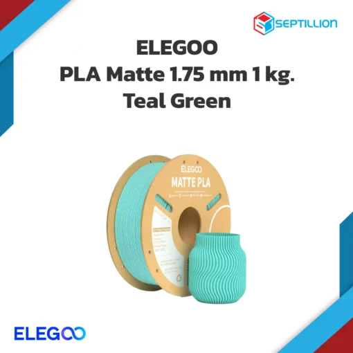 Elegoo PLA Mate filament 1kg Teal Green