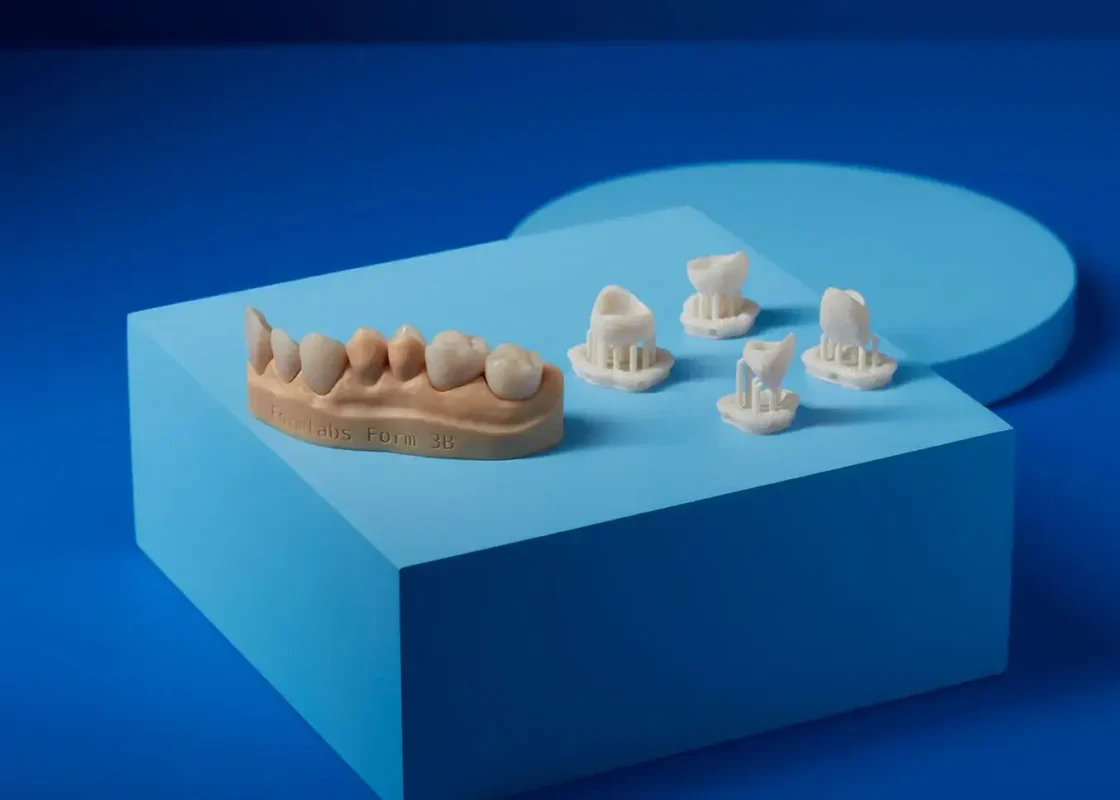 Formlabs permanent crown resin teeth