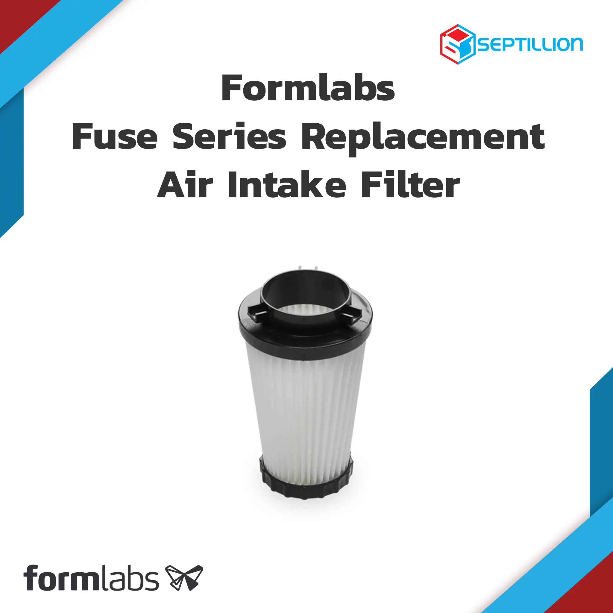 Formlabs Fuse 1 Replacement Air Intake Filter