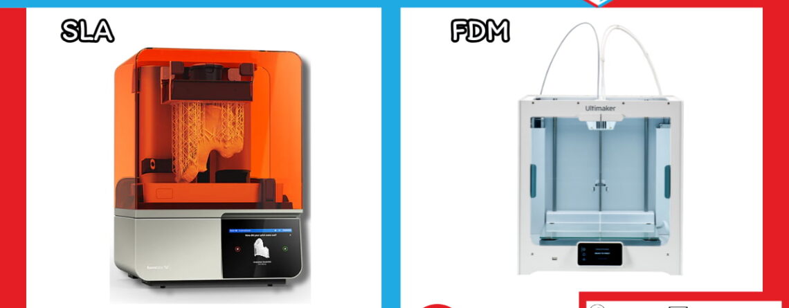 LA 3D Printer กับ FDM 3D Printer