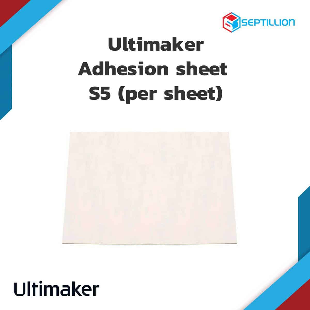 Ultimaker Adhesion sheet S5 per sheet