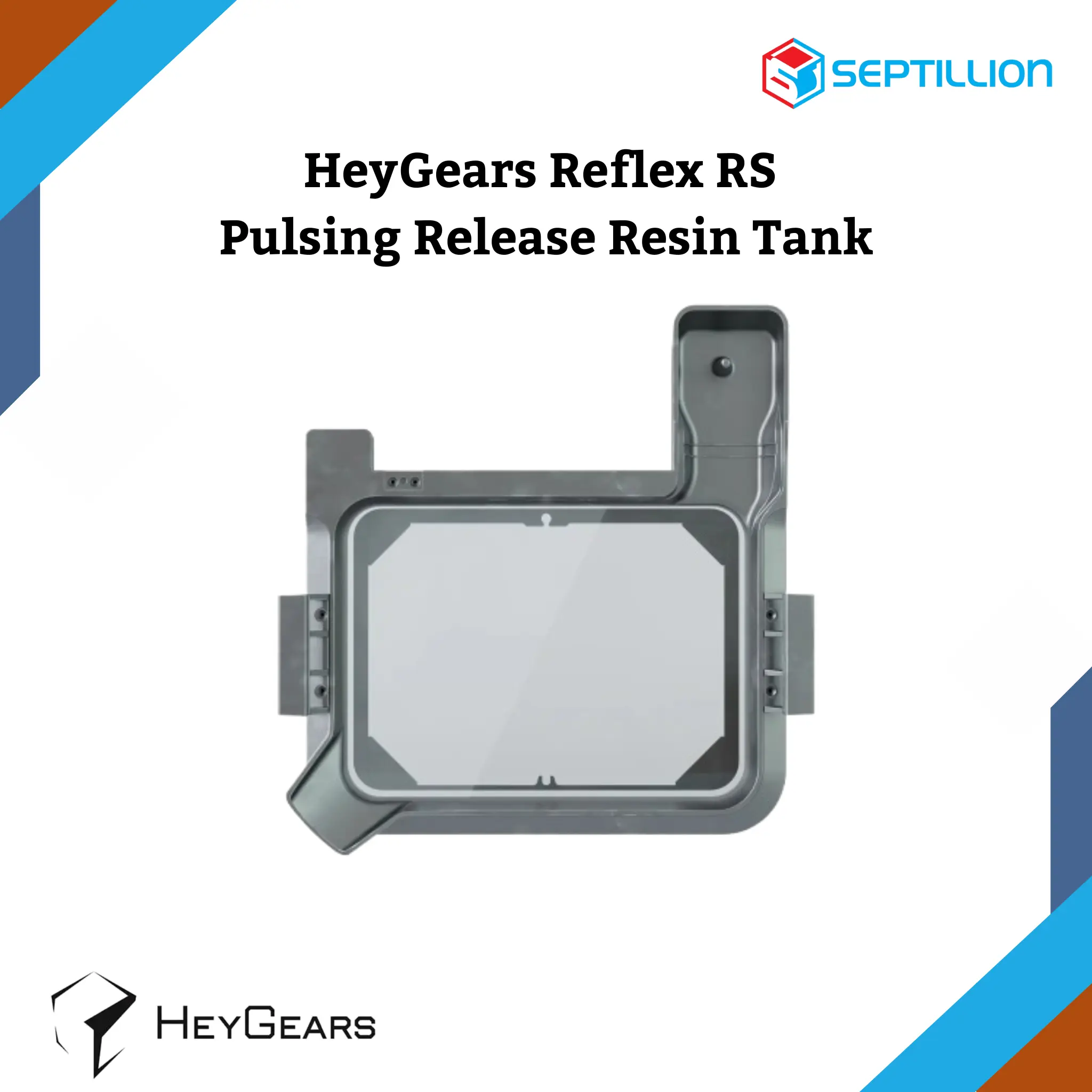 HeyGears Reflex RS Pulsing Release Resin Tank