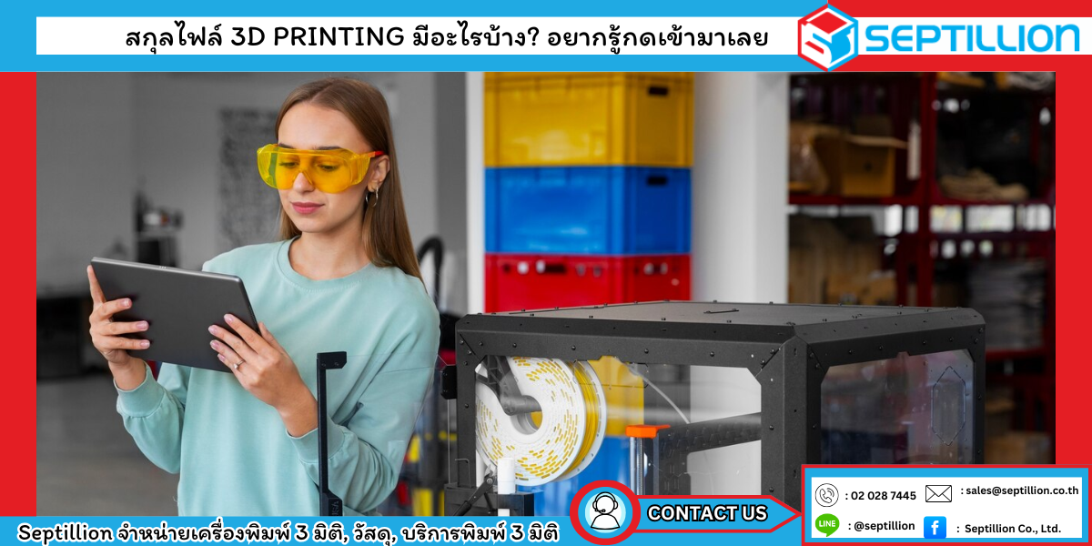 เครื่องพิมพ์ 3 มิติ Septillion